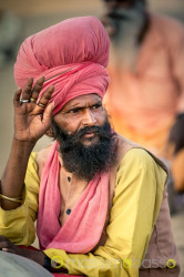 Sadhu Al Tempio Di Rukmini A Pochi Chilometri Da Dwarka - Gujarat