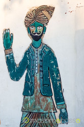 Decorazione Nel Villaggio Di Hodka - Gujarat