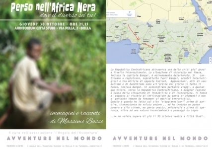 perso nell'africa nera dove il diverso sei tu