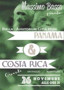 Serata fotografie Massimo Basso Panama e Costa Rica