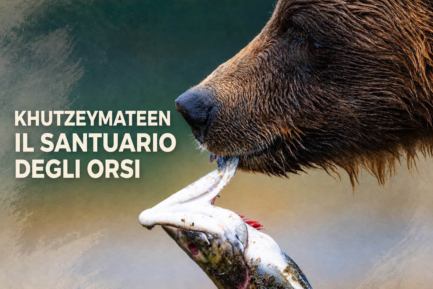 Khutzeymateen il santuario degli orsi in canada