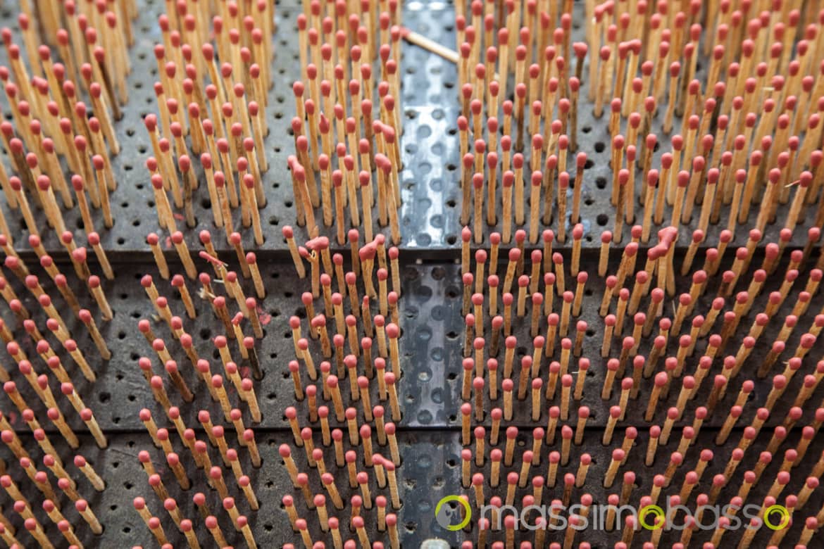 La fabbrica di fiammiferi in Repubblica Democratica del Congo