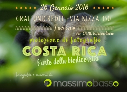 costa rica cral torino l'arte della biodiversità - presentazione fotografica