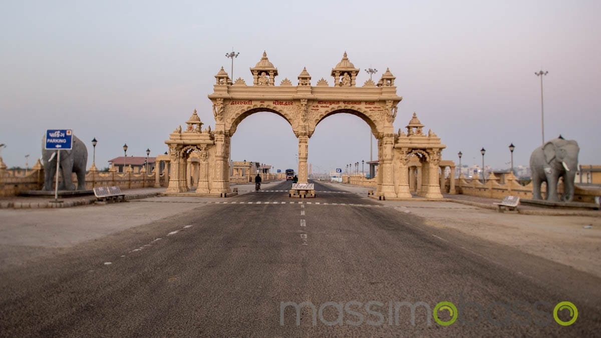 Una Delle Porte Di Accesso A Dwarka, Una Delle Città Sacre Dell'induismo