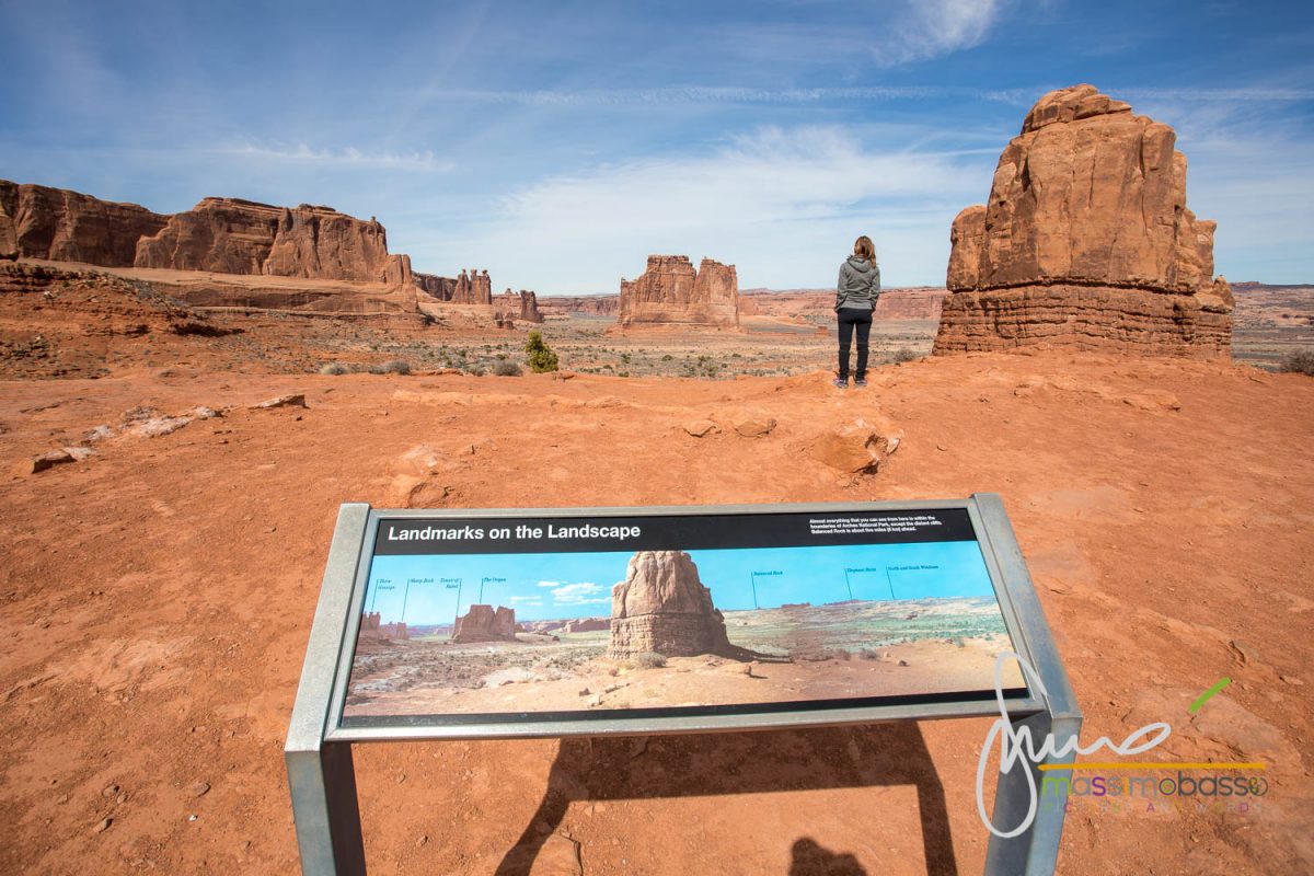 Ingresso al Parco Nazionale degli Arches - Arches National Park