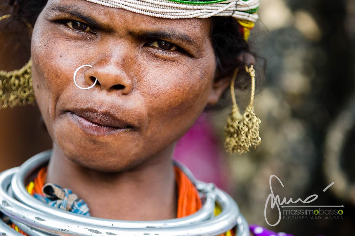 Tribù Bonda in Orisssa - Viaggio in India