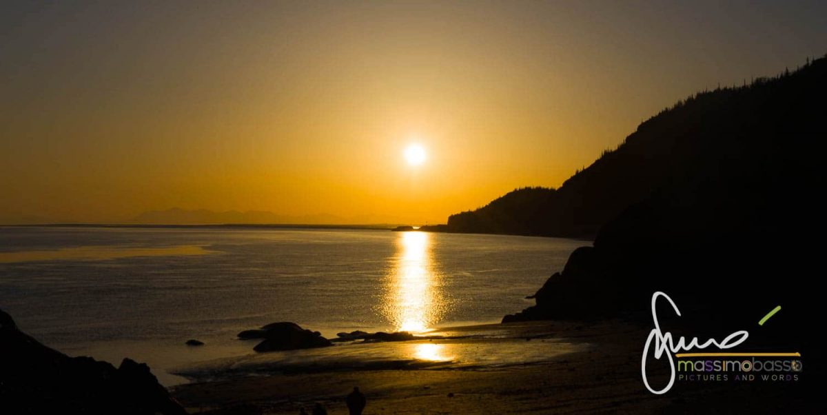 Tramonto Al Turnagain Arm