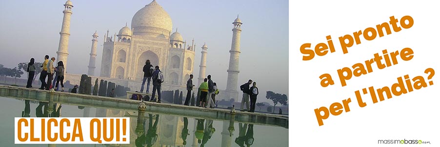 Banner partire per L'India