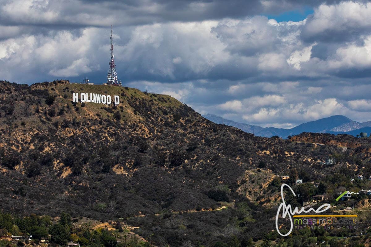Hollywood e la scritta famosa