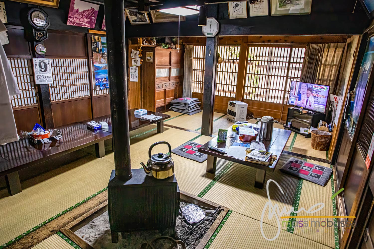 Interno e spazi comuni in Minshuku a Kanazawa - un altro posto dove dormire in Giappone