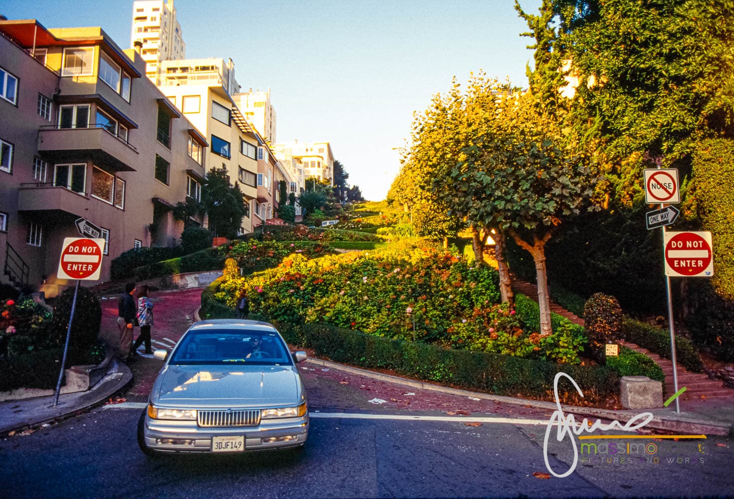 I luoghi imperdibili di San Francisco Lombard Street nel 1993 foto archivio Massimo Basso