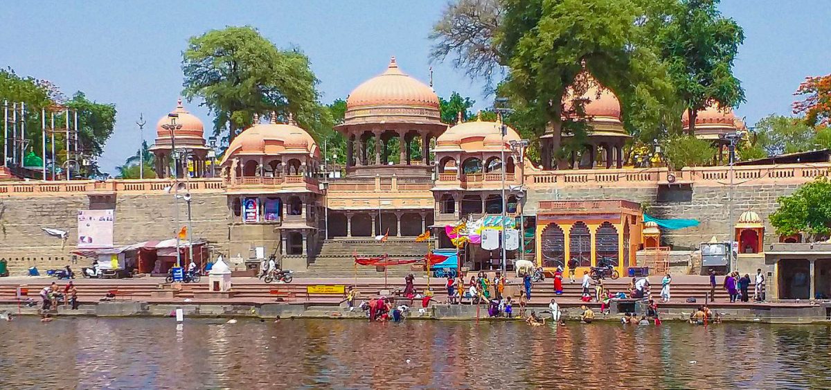 Ram Ghat a Ujjiain, una delle setter cCittà Sacre dell'induismo