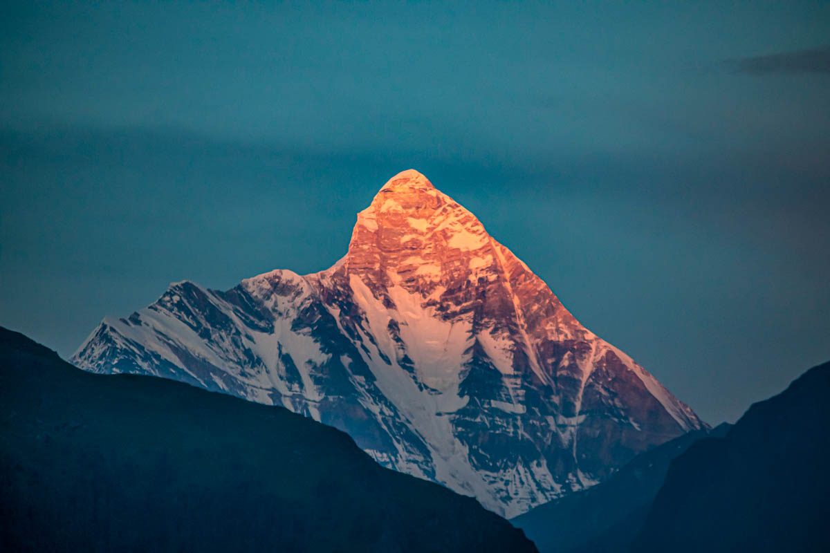 Nanda Devi Visibile Durante Il Panch Kedar