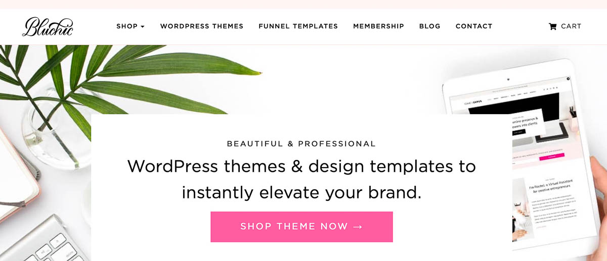BluChic Temi di Wordpress