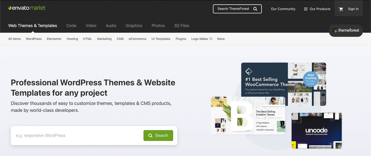 Envato Market Themeforest
