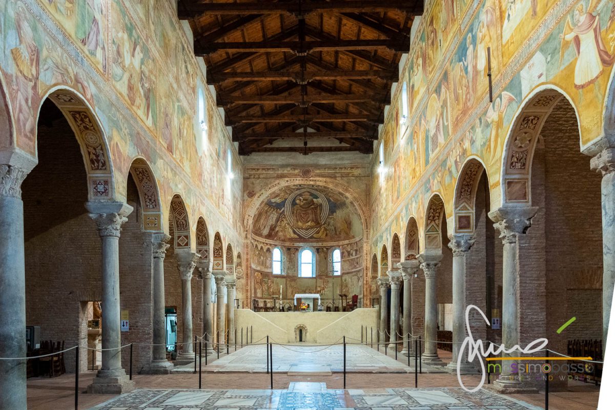 Interno dell'Abbazia di Pomposa