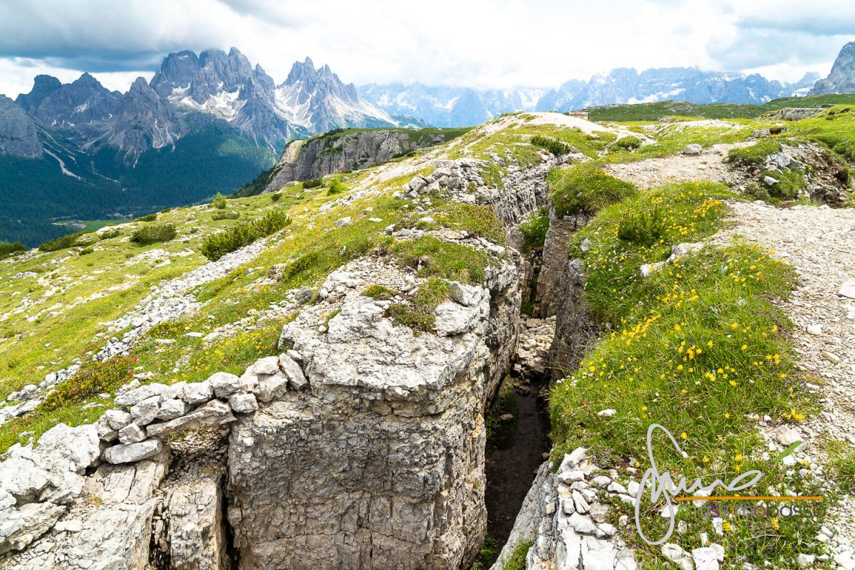 Trincee sul Monte Piana