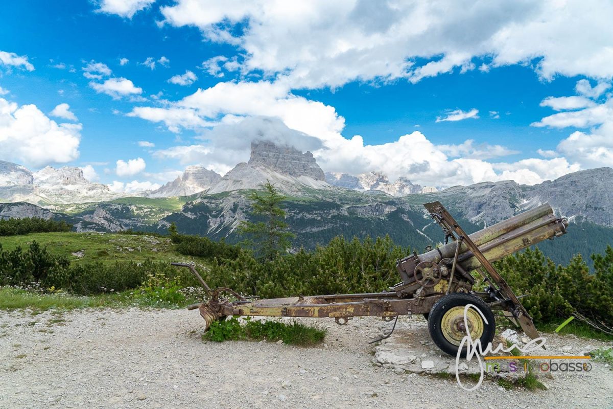 Residui bellici sul Monte Piana