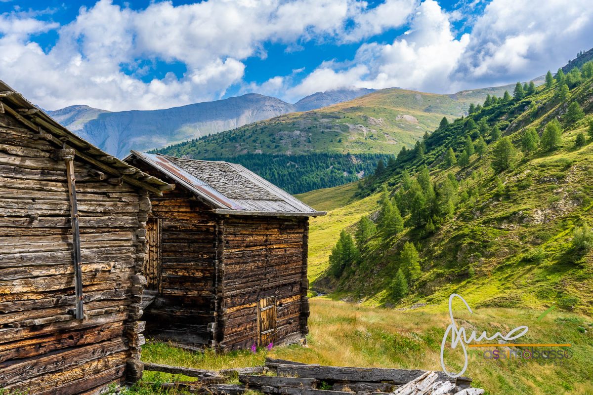 Tipiche baite valtellinesi