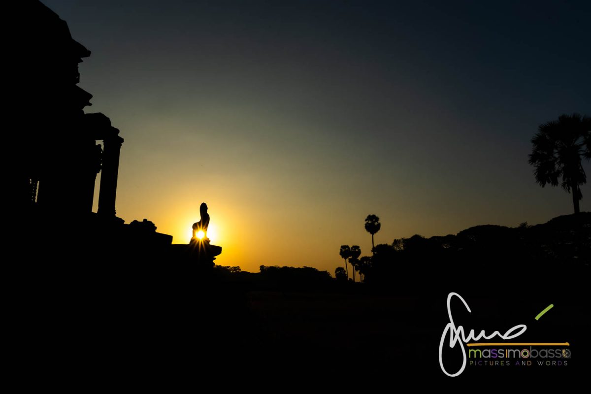 Angkor Wat: il leone a protezione dal male