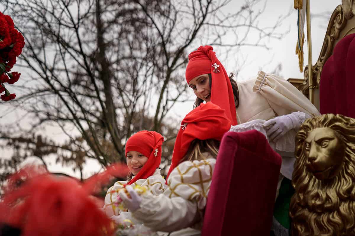 Carnevale Storico Ivrea 2023 - la battaglia delle arance -1