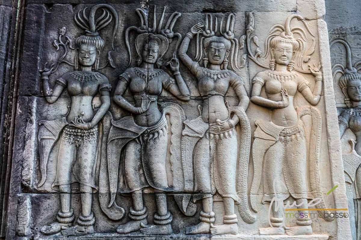 Danzatrici Apsara ad Angkor Wat