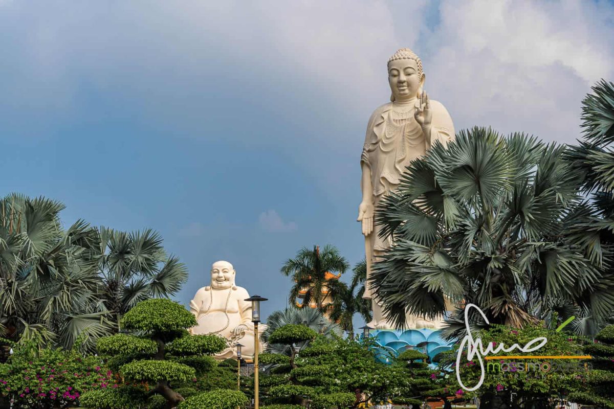 Vinh Trang Pagoda figura del Buddha 103