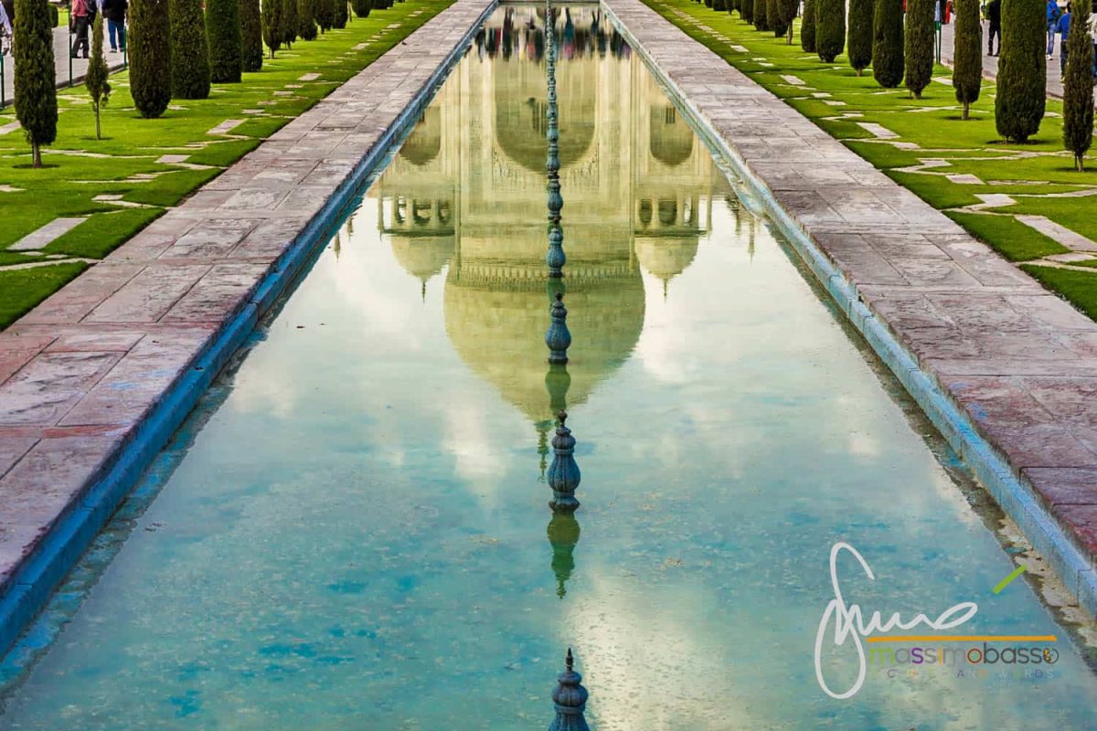 Taj Mahal Patrimonio Unesco Agra India Triangolo D'oro 104