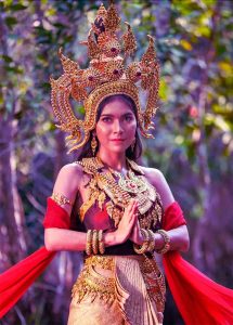 Ballerina di Danza Apsara- Apsara Dance - Robam Tep Apsara