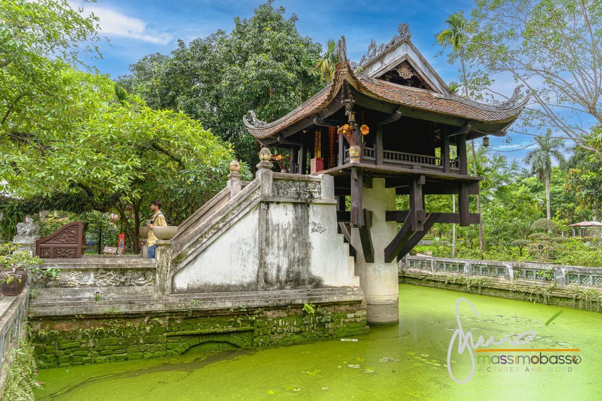 Pagoda Ad Una Sola Colonna Ad Hanoi Chua Mot Cot