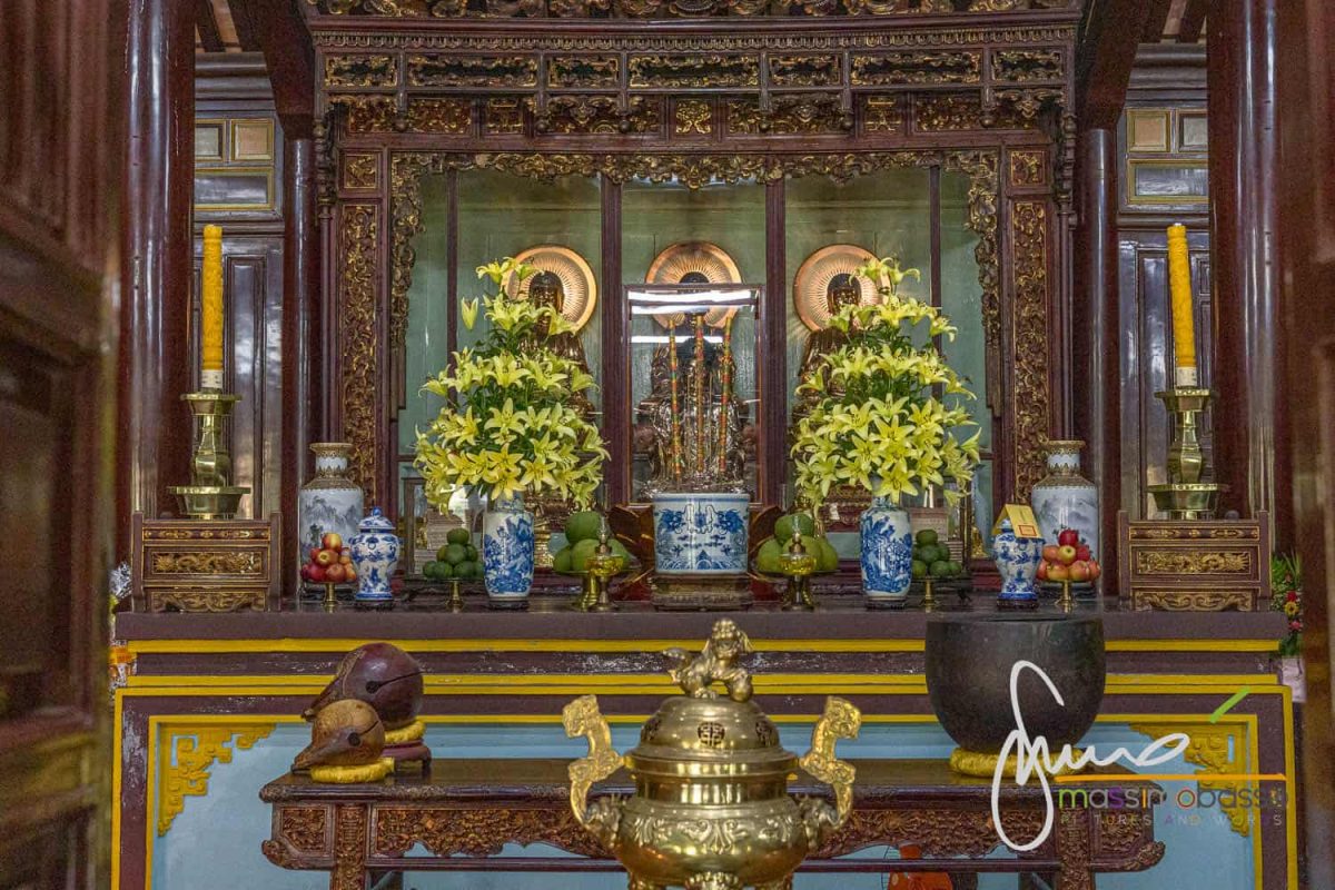 Tempio Di Thien Mu - Hue - Particolare Del Santuario