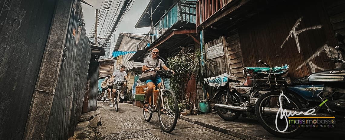 tour in bici di Bangkok