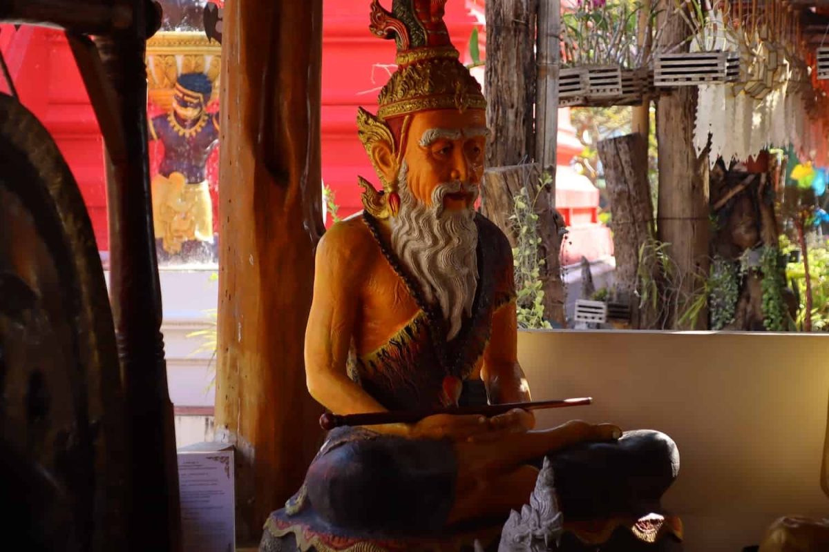 Immagine di un Ruesi o Rishi in Thailandia