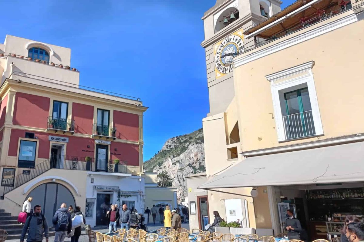 Capri: la Piazzetta