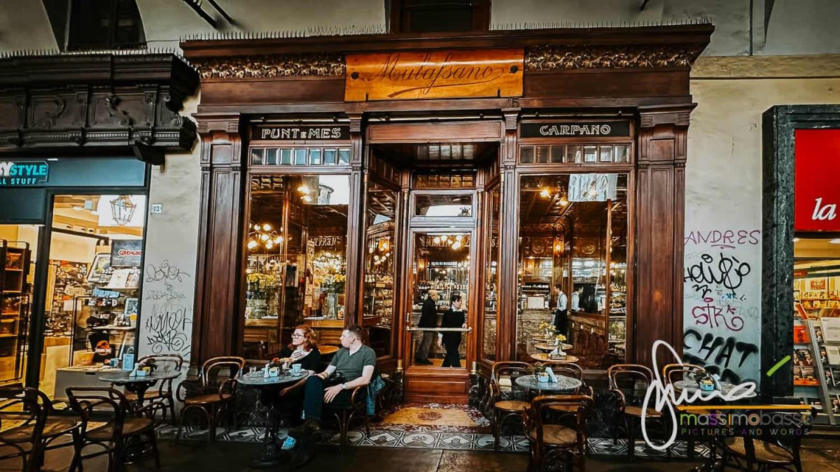 Storico Caffe Mulassano a Torino Piazza Castello