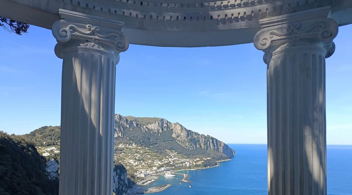 Terrazzo di Villa Lysis