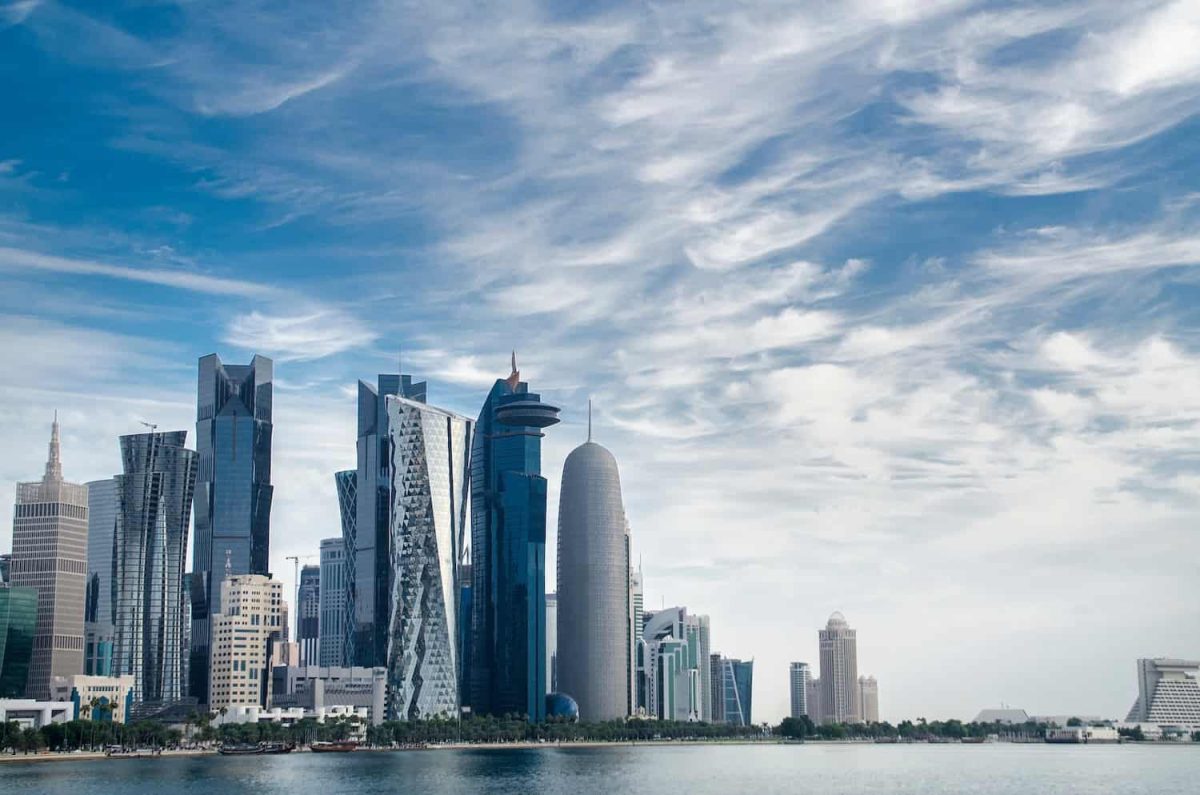 Skyline di Doha - articolo unos stop-over a Doha