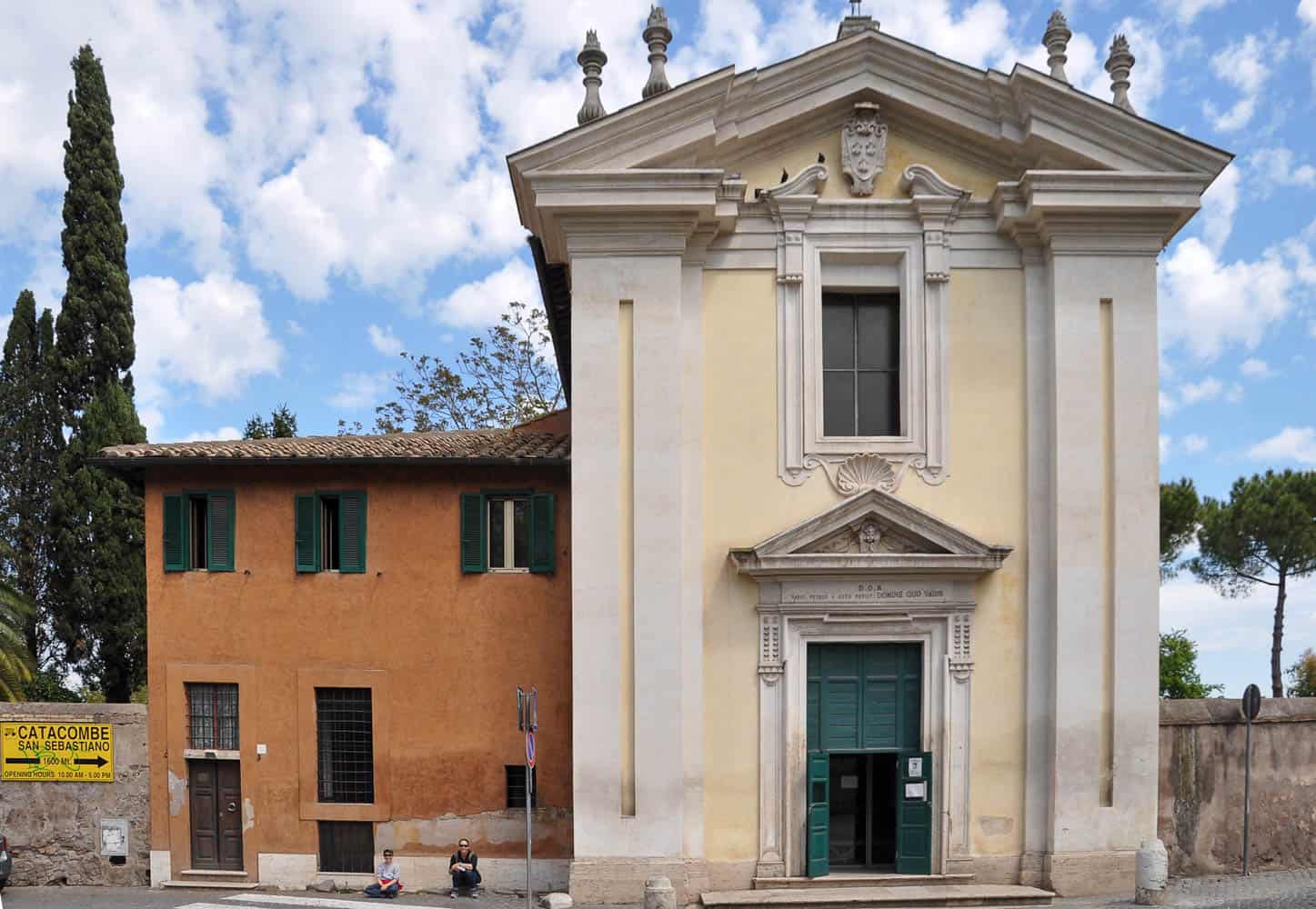 chiesa del Domine Quo Vadis - Parco dell'Appia Antica
