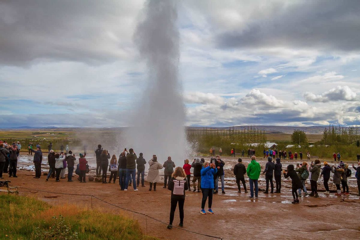 Strokkur, il Geyser per i turisti