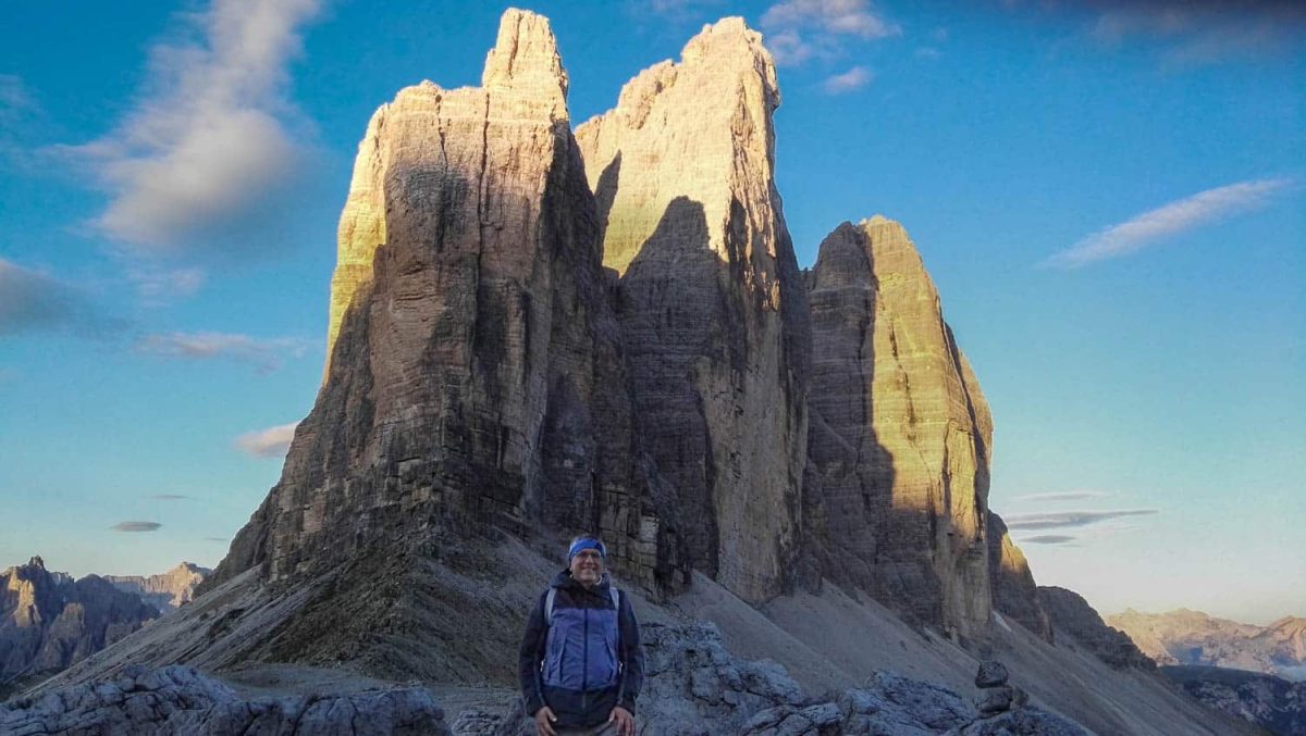 Il Prof Alle Tre Cime Di Lavaredo