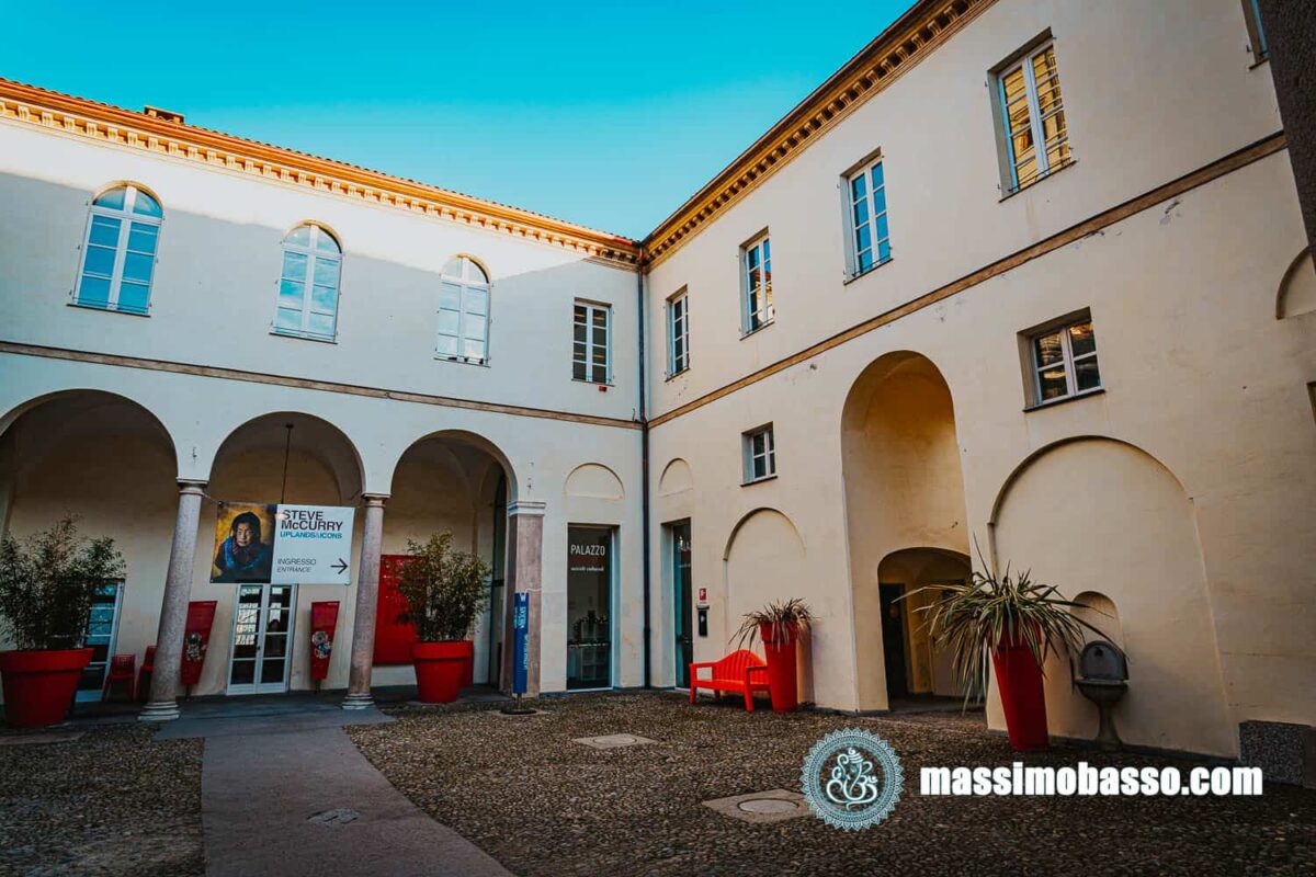 Ingresso di Palazzo Ferrero a Biella Piazzo