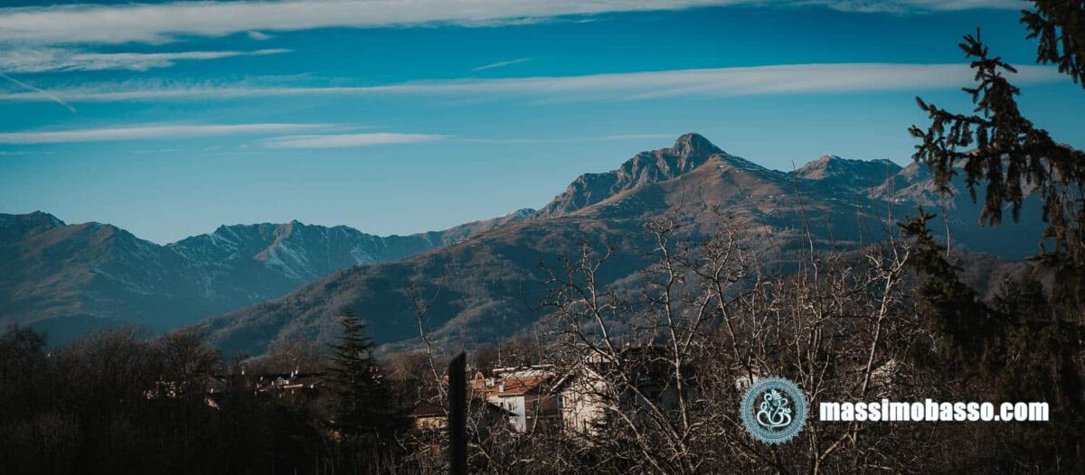 Panorama sul Monte Mucrone, la montagna dei Biellesi