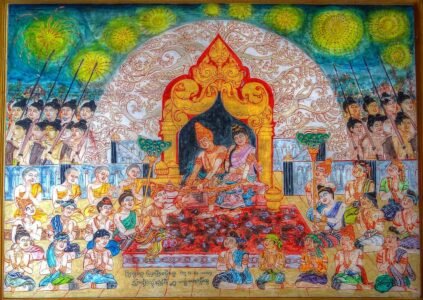 Re Mengrai Phra Mangrai diviene Re di Muang Ngoen Yang nel 1261, 25° Re della dinastia Lao