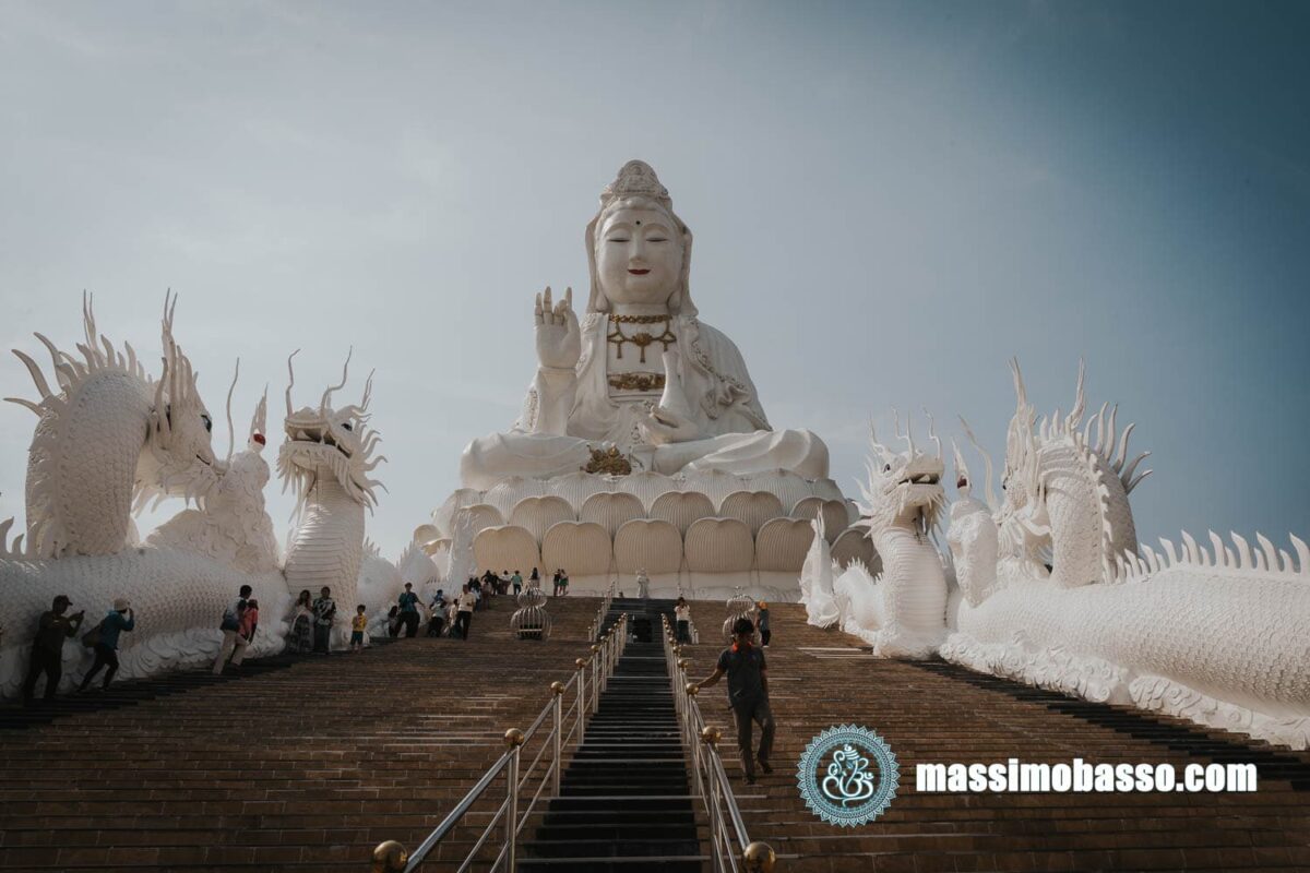 Wat Huay Pla Kang – Statua e Tempio di Guan yin-3