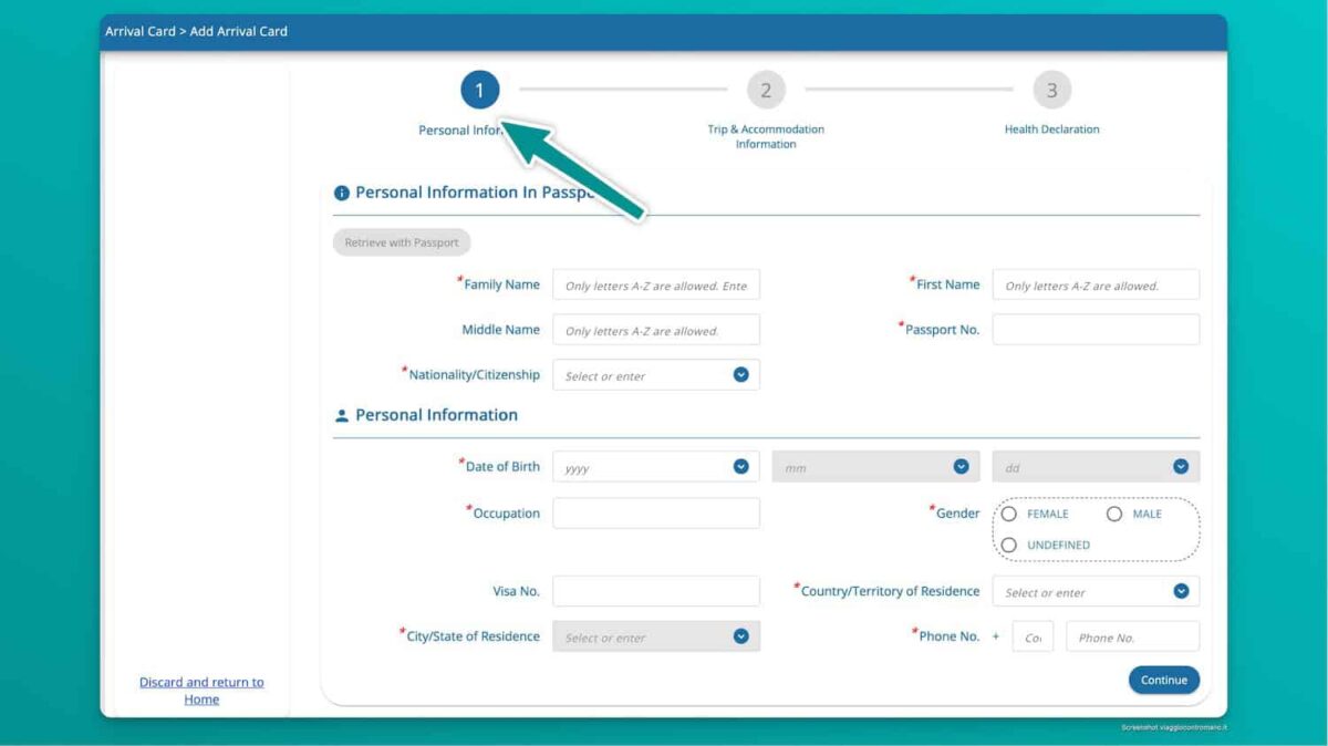 Thailand Digital Arrival Card TDAC per la Thailandia Cosa è e come si fa