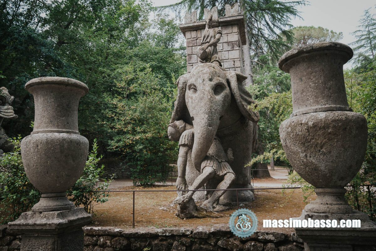 Elefante al Parco dei Mostri 