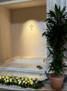 Tomba di Papa Francesco