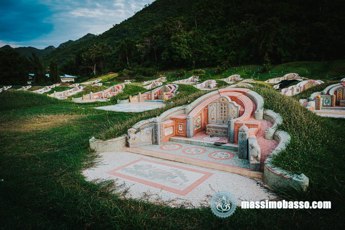 Wang Hip Cemetery Park Kanchanaburi Thailand - Chinese Tombs-10002-2