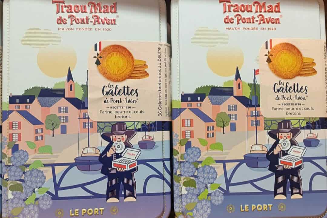 Delizie dalla Bretagna e dalla Normandia -6 Galettes di Pont Aven