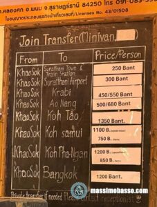 Parco Nazionale Khao Sok National Park - Thailandia - prezzi dei Transfer